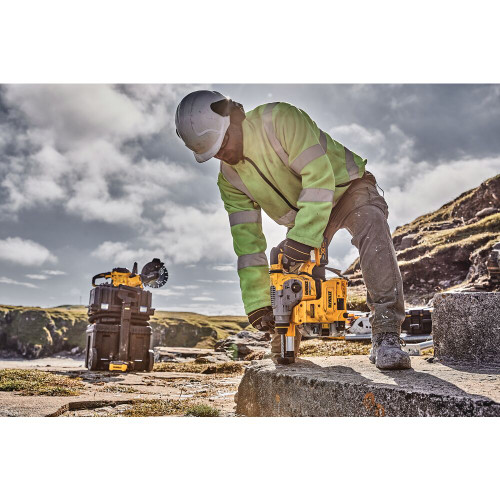 DEWALT DEW-DCH293R2 20V MAX 1-1/8 in. XR Brushless Cordless SDS PLUS L-Shape Rotary Hammer Kit