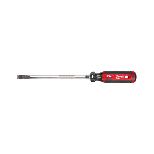 Milwaukee MIL-MT209 8in CUSHION GRIP SCREWDRIVER - 3/8in SLOTTED - USA