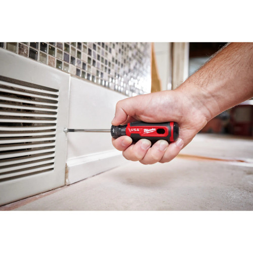 Milwaukee MIL-MT212 6in Cushion Grip Screwdriver 3/16in CABINET USA