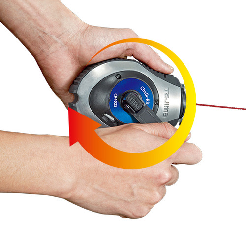 Tajima TAJ-CR402S Chalk-Rite Dura Ultra-Thin 0.5mm Chalk Snap-line