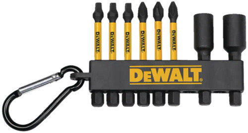 DEWALT DEW-DWA2MXC2IRCARC 2-1/4 Flex Torq Impact Screwdriver Bit Set 8pk