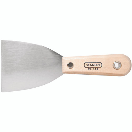 Stanley ST-28-543 3in Wood Handle Stiff Scraper Knife