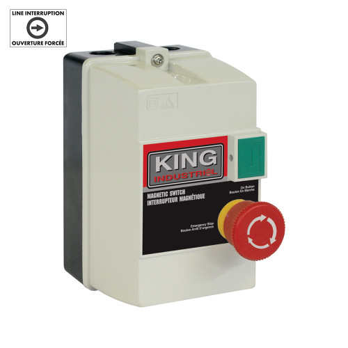 King Canada KING-KMAG-220-1417 220V Magnetic Switch (14-17 Amp.)