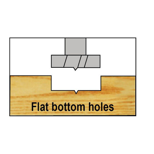 Dimar DIM-BORMAX-7 7pc Bormax Set 1/4in- 1in, in a Wood Box