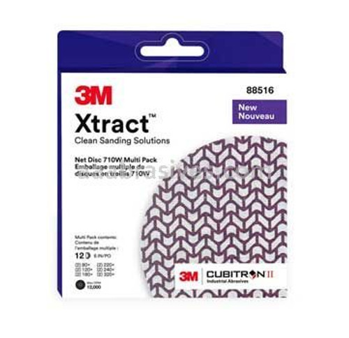 3m 3M-88516 3M Xtract Cubitron II 6 in Net Disc 710W