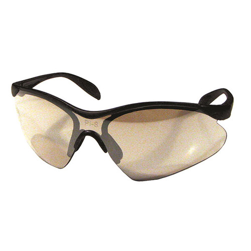 Dentec DEN-12E93705CAM MIRANDA Black Frame Safety Glasses Indoor/Outdoor Lens