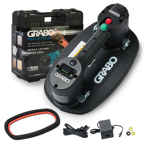 Grabo GRABO-GP1LI-FB-1S-HC Pro-Lifter 20 in Hardshell Case Kit