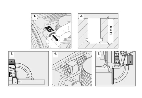 Lamello LAM-1454X8 Tenso P-10 Connectors With Pre-Load Clip