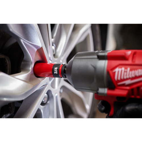 Milwaukee MIL-49-66-7833 SHOCKWAVE Impact Duty 1/2in Drive SAE and Metric 11pc Lug Nut Wheel Socket Set