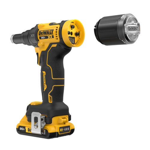 DEWALT DEW-DCF403D1 20V MAX XR Brushless 3/16in Rivet Tool Kit