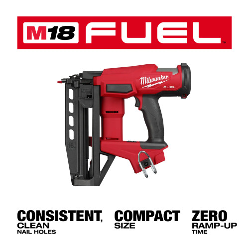 Milwaukee MIL-3020-20 Gen2 M18 FUEL 16Ga Straight Nailer  (Bare Tool)