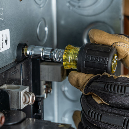 Klein Tools KLE-65131 2-in-1 Nut Driver, Hex Head Slide Drive, 1-1/2in