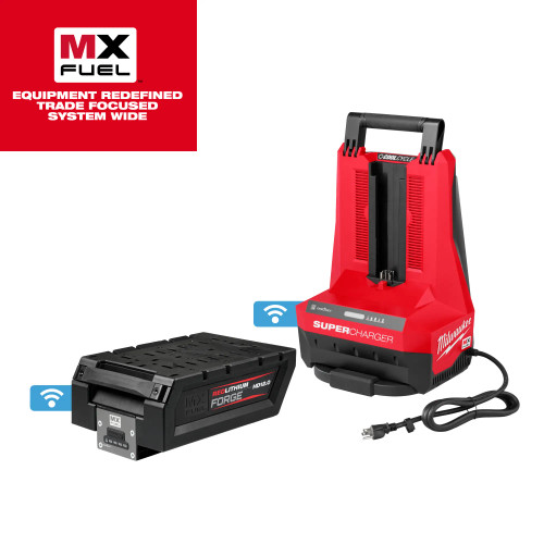 Milwaukee MIL-MXFSC-1HD12 MX FUEL REDLITHIUM  Forge Hd12.0 Battery/super Charger Kit