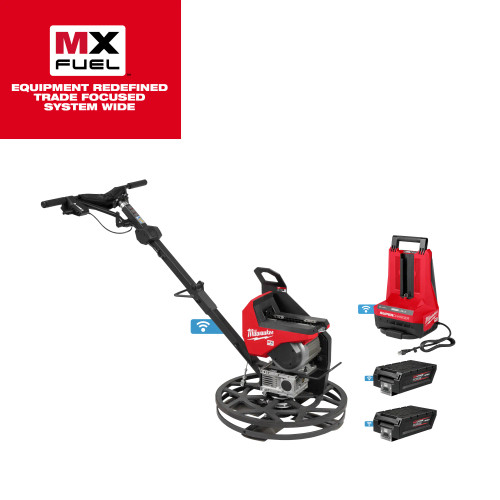 Milwaukee MIL-MXF324-2HD MX FUEL 24in Walk-Behind Edging Trowel Kit