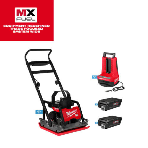 Milwaukee MIL-MXF220-2HD MX FUEL 20in Plate Compactor Kit