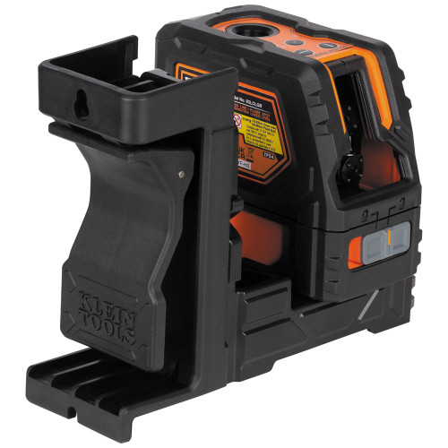 Klein Tools KLE-93LCLGR  Rechargeable Self-Leveling Green Cross-Line Laser Level with Red Plumb