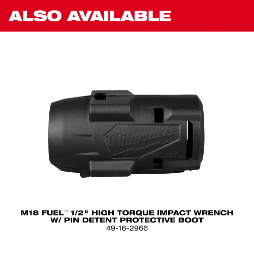 Milwaukee MIL-2966-22 M18 FUEL 1/2in High Torque Impact Wrench with Detent Pin Kit