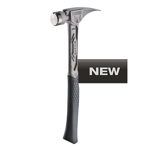 Stiletto STIL-TIB14RSC TIBONE 14oz Titanium Framing Hammer Smooth Face