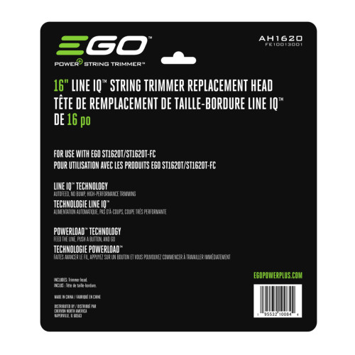 EGO Power EGO-AH1620 16in Line LQ String Trimmer Replacement Head
