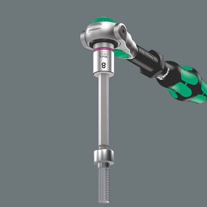 Wera WERA-0500318X001 8740 B HF 1 Zyklop Bit Socket Set 3/8in Drive 7 Pieces