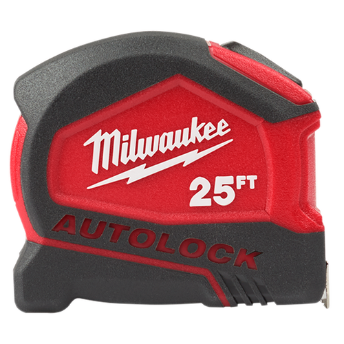 Milwaukee MIL-48-22-6825 25FT Compact Auto Lock Tape Measure