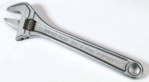 Bahco BAH-80XXRCUS Adjustable Wrench Chrome