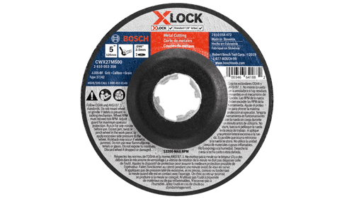 Bosch BOS-CWX27M X-Lock Metal Cutting Wheel T27A