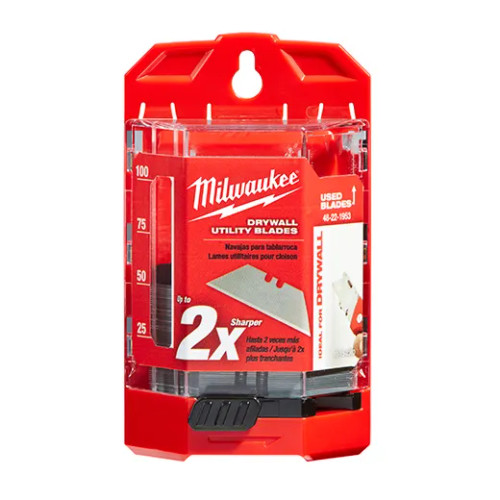 Milwaukee MIL-48-22-1953 50 PC Drywall Utility Blades