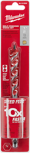 Milwaukee MIL-48-13-004X SPEED FEED Wood Bits