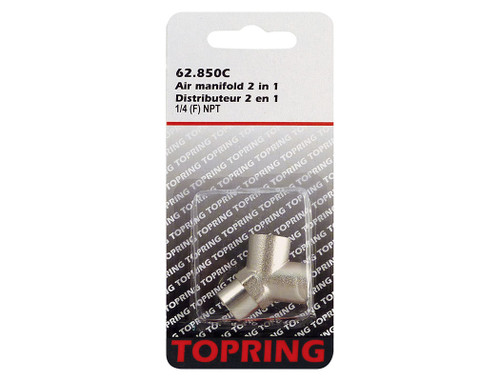 Topring TOP-62.850C Y-Connector 1/4NPT Female