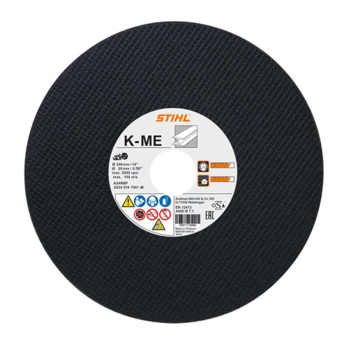 Stihl STIHL-08350107003 12in Steel Abrasive Wheel