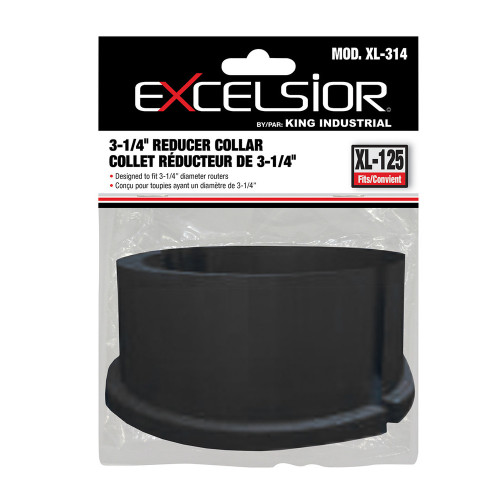 King Canada KING-XL-312 3-1/2in Router Reducer Collar