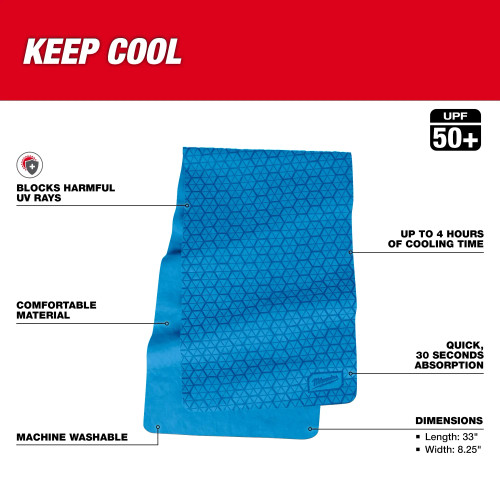 Milwaukee MIL-48-73-4540 Cooling PVA Towel