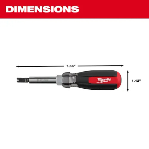 Milwaukee MIL-48-22-2902 9in1 Punchdown Multi-Bit Screwdriver