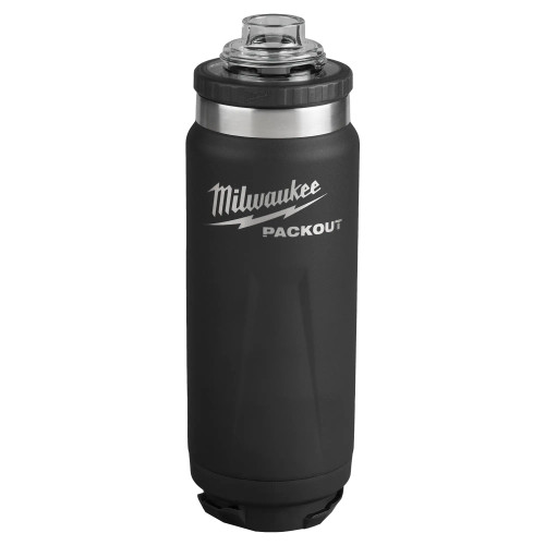 Milwaukee MIL-48-22-8396B PACKOUT 24oz Insulated Bottle with Chug Lid