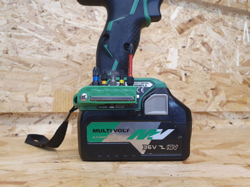 StealthMounts SM-BH-MHH-GRN-2 Magnetic Bit Holder for Metabo HPT 2 Pack