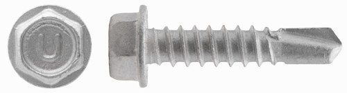 UCAN UCAN-TRH142B U-Drills 1/4-14in x 2in Hex Washer Head Ruspro Coated Bulk Packs