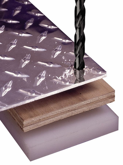 Bosch BOS-BL2635 1/8 x 6in Aircraft Black Oxide Metal Drill Bit