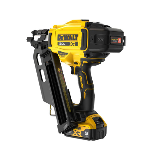 DEWALT DEW-DCN930P1 GEN4 20V MAX XR Brushless 30deg Paper Tape Framing Nailer 5.0Ah Kit