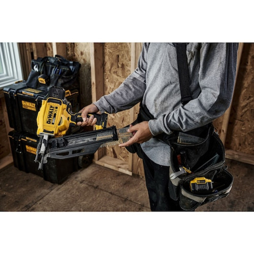 DEWALT DEW-DCN930P1 GEN4 20V MAX XR Brushless 30deg Paper Tape Framing Nailer 5.0Ah Kit