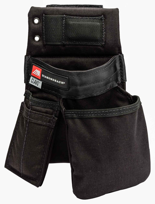 DiamondBack ToolBelt DBT-DB2-43-BK-L-A Clavo Pouch Black Left