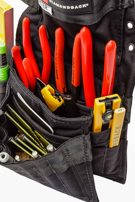 Diamondback ToolBelt DBT-DB2-45-BK-R-A Miter Pouch Black Right