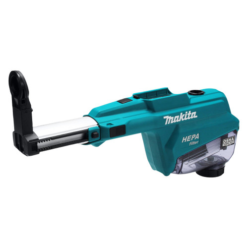 Makita MAK-DX15 Dust Extractor Attachment with HEPA Filter Cleaning Mechanism