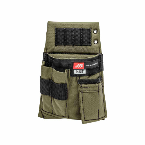 DiamondBack ToolBelt DBT-DB2-42-GR-R-A Mazo Pouch Green Right