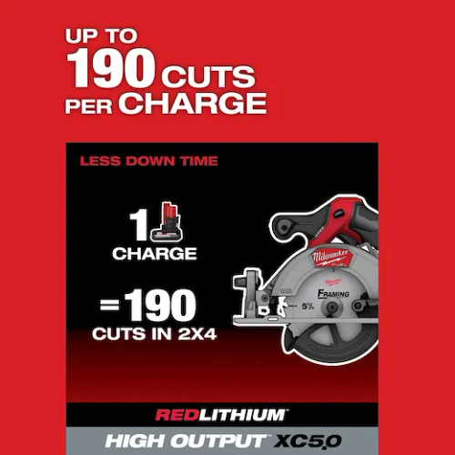 Milwaukee MIL-2521-20 M12 FUEL 5-3/8in Circular Saw Bare Tool