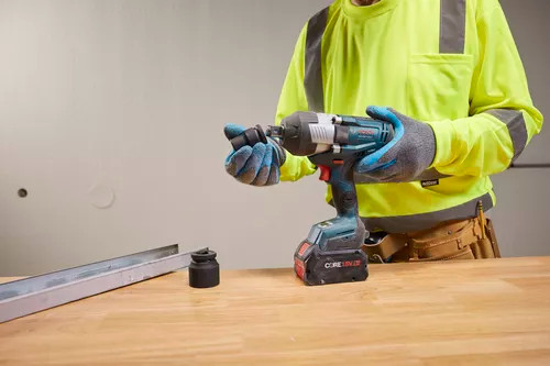 Bosch BOS-GDS18V-1180CB28 18V PROFACTOR  Brushless 3/4in High Torque Impact Wrench Kit with (2) 8.0Ah Batteries