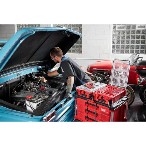 Milwaukee MIL-48-22-9484 15PC SAE Combination Wrench Set with PACKOUT Compact Organizer