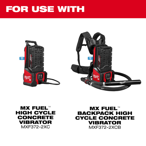 Milwaukee MIL-48-37-0718H 7ft High Cycle Whip With Small Head