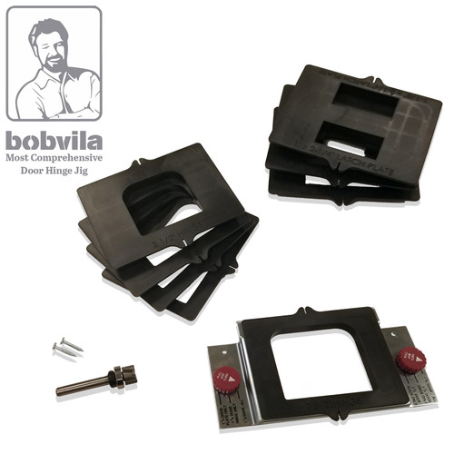 Milescraft MILE-1213 HingeMate 300 Drop-in Template System For Routing Hinge Strike And Latch Plate Mortises