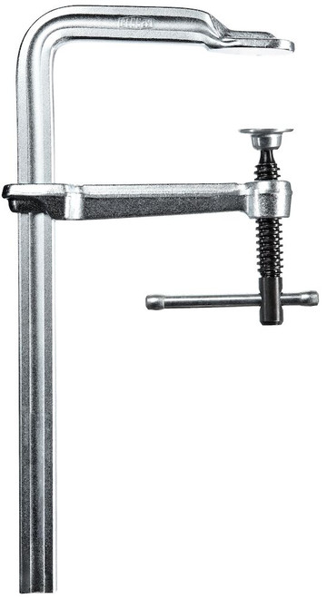 Bessey BES-GSXX Crimped On Swivel Pad Clamp With Tommy Bar